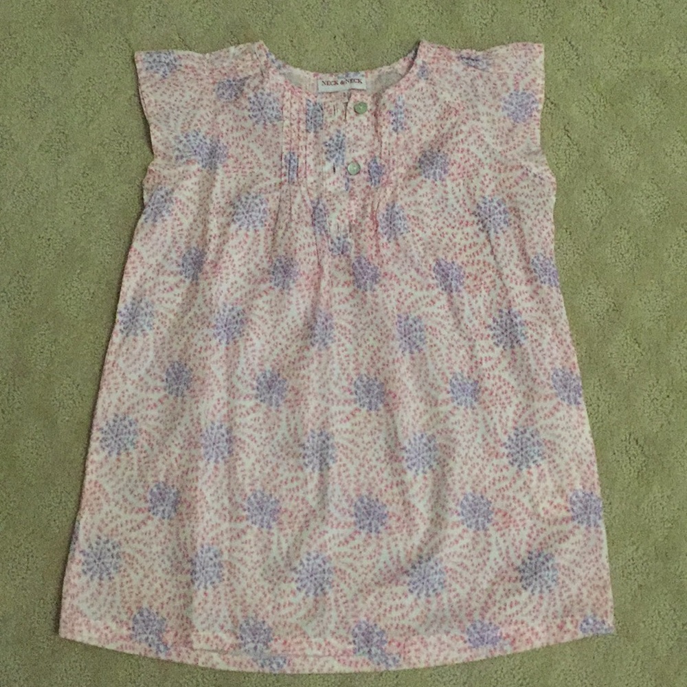 Pink Patterned Child’s Shirt